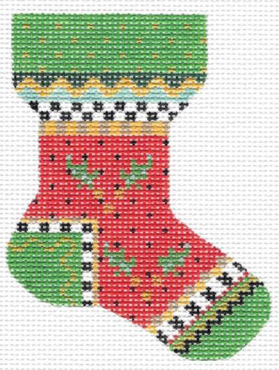 Red Holly Sock