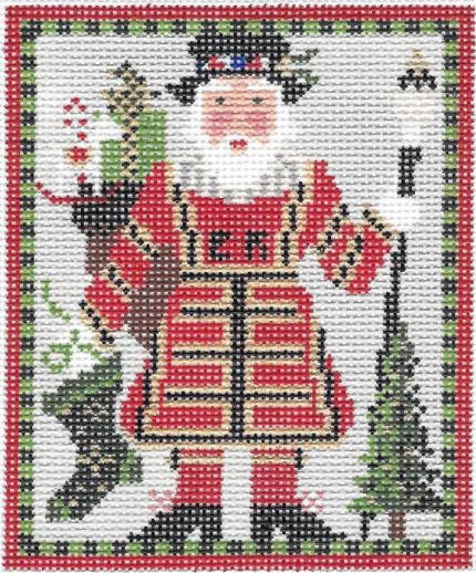 Mini British Beefeater Santa