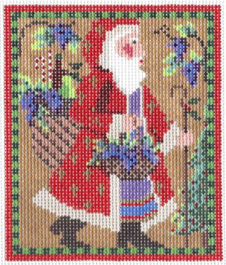 Mini Wine Country Santa