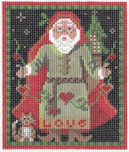 Mini Nordic Love Santa