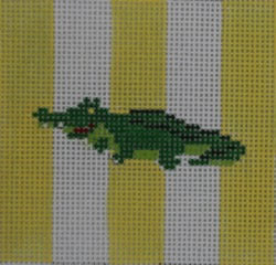 Gator Yellow/White stripe