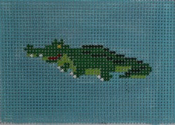 Gator - Blue Background