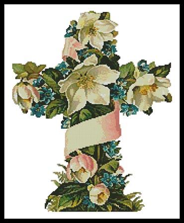 Cross of Flowers 1
