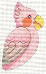 Clip On Bird - Pink Cockatoo 