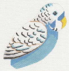 Clip On Bird - Blue Budgie