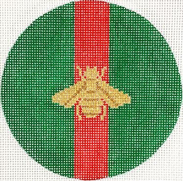 Gucci Bee on Green w/Red Stripe