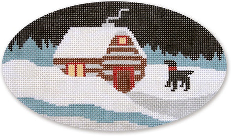 Cabin by the Stream