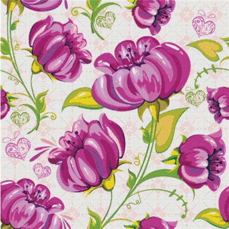 Flowers and Hearts