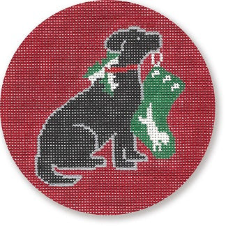Black Lab w/Stocking