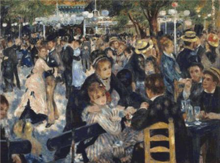 Dance at Moulin de la Galette