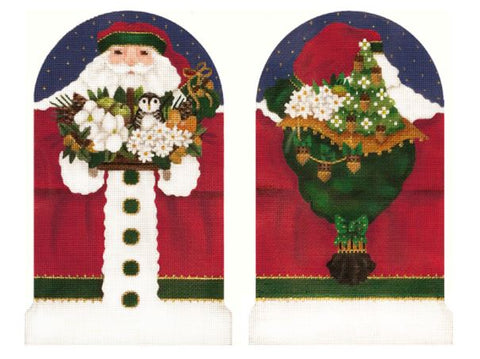 Owl/Santa Two Sided