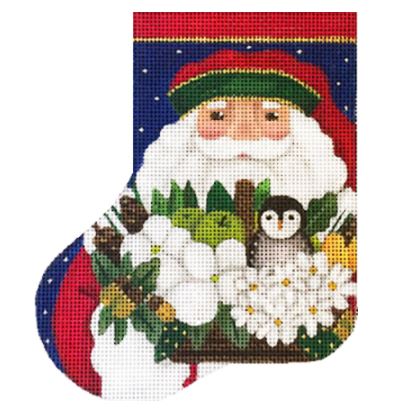 Owl/Santa Mini Sock