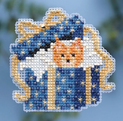 Cat in the Box - Seasonal Ornament / Pin Kit