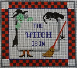 Witch Is In w/Check Border