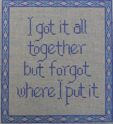 Got It Together/ Forgot Where I Put It