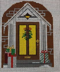 Yellow Door Ornament