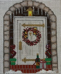 Door w/Topiaries 