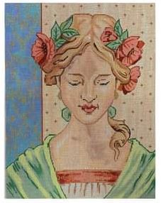 Girl w/Poppies