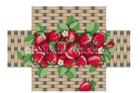 Basket of Strawberries Brick Cover 