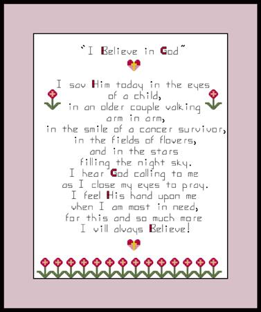 I Believe In God Sampler