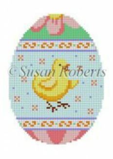 Chick in Flower Sprinkles Egg  