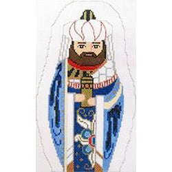 Nesting Nativity - Blue Wiseman