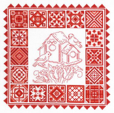 Redwork Quilt