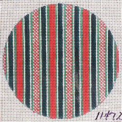 White/Green Stripes