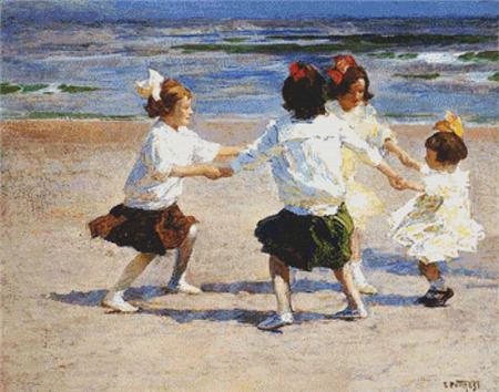 Ring Around the Rosy  (Edward Potthast)