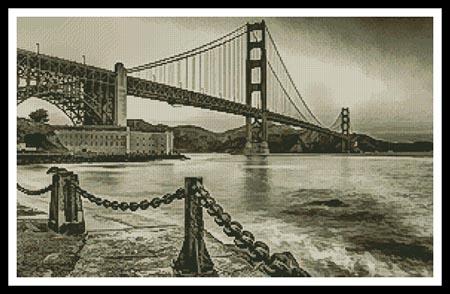 Golden Gate (Sepia)