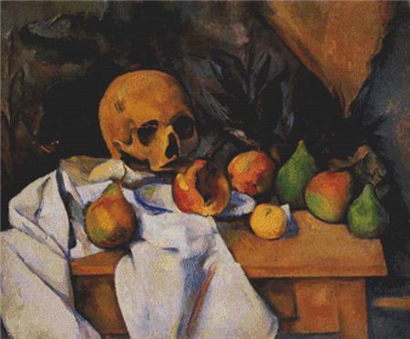 Still Life with Skull  (Paul CÃ©zanne)