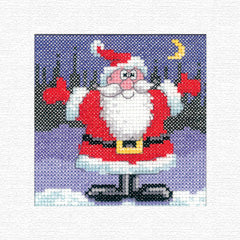 Santa Christmas Cards Kit by Karen Carter