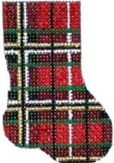 Stewart Plaid Micro Mini Sock