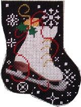 Figure Skate Mini Sock