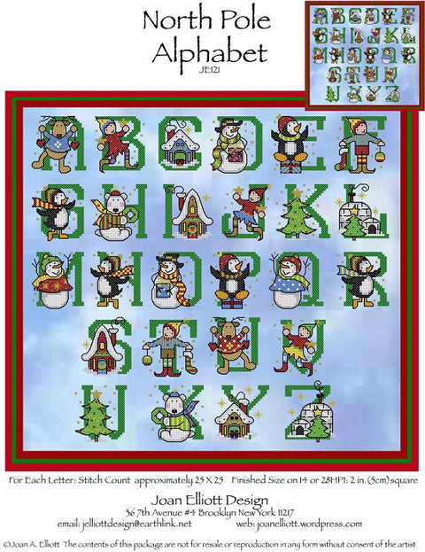 North Pole Alphabet
