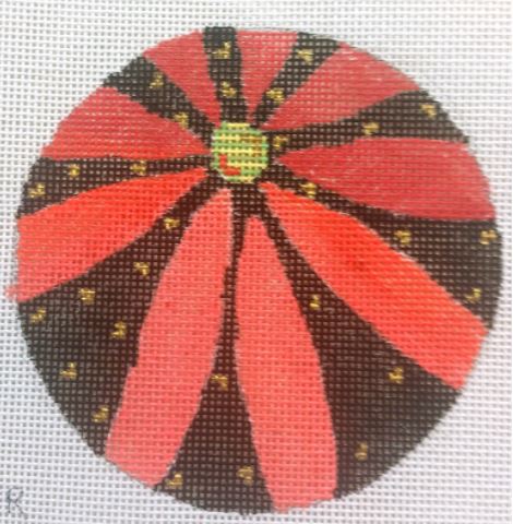 Orange Flower Ornament  