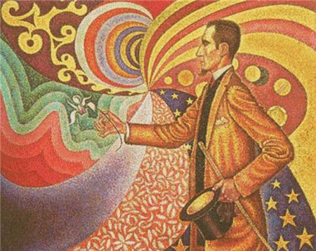 Portrait of Felix Feneon  (Paul Signac)