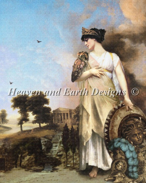 Mini Athene Goddess of Wisdom and Justice