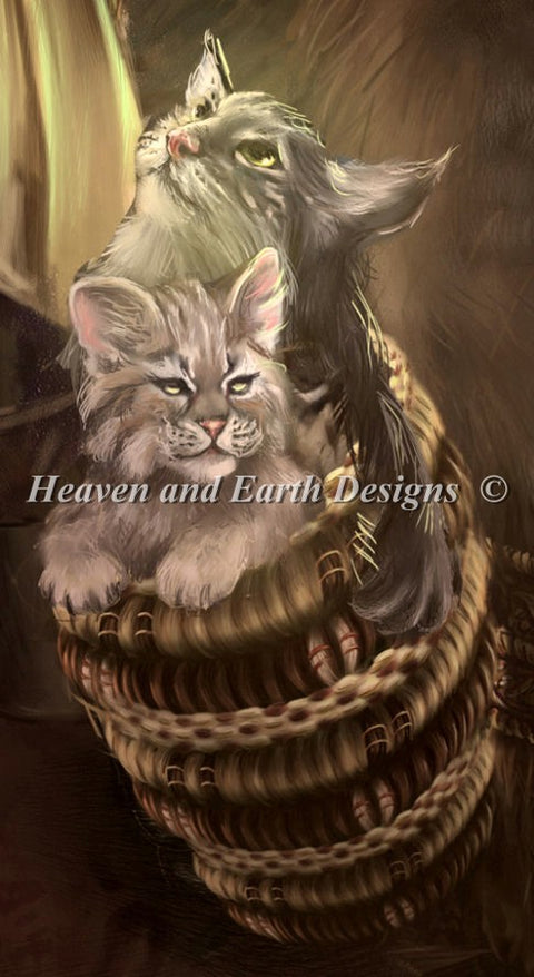 Jamie of the Jungle Kittens - Quick Stitch