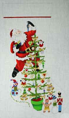 Santa w/Ornaments