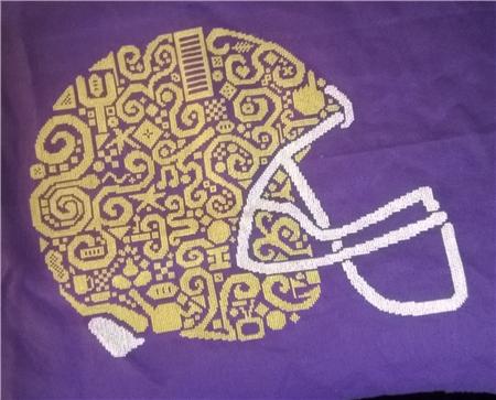 Tribal Football Helmet