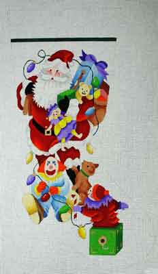 Santa w/Clown