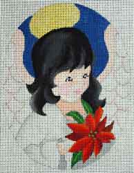 Poinsettia Angel