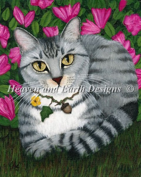 Garden Cat - Carrie Hawks