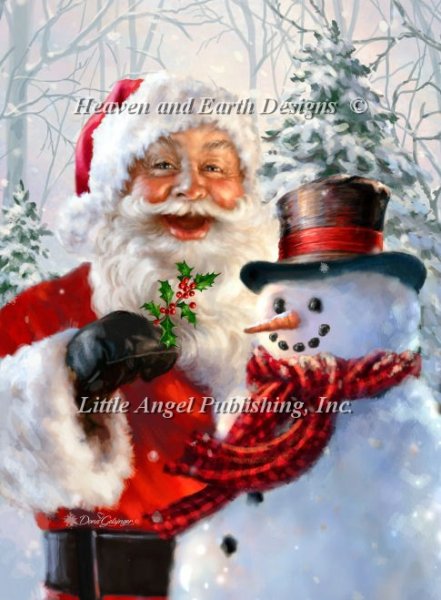 Santa and Frosty