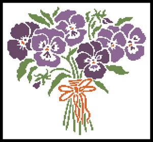 Pansy Nosegay  (Joni Prittie)