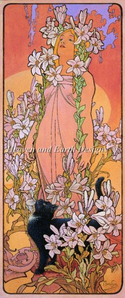 Gabreielle and the Mucha Lily Maiden