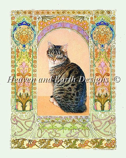 Gemma in Art Nouveau Frame