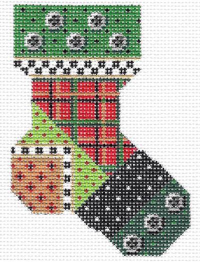 Patchwork Micro Sock