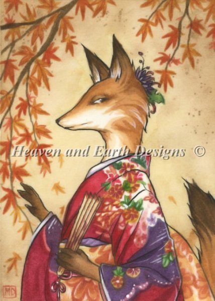 Maple Kitsune - Quick Stitch